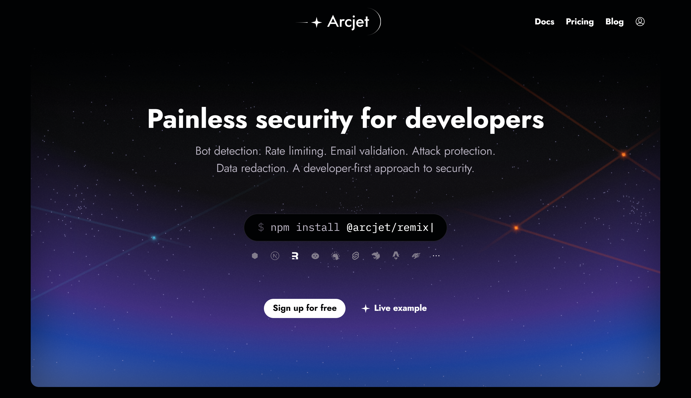 Preview of Arcjet