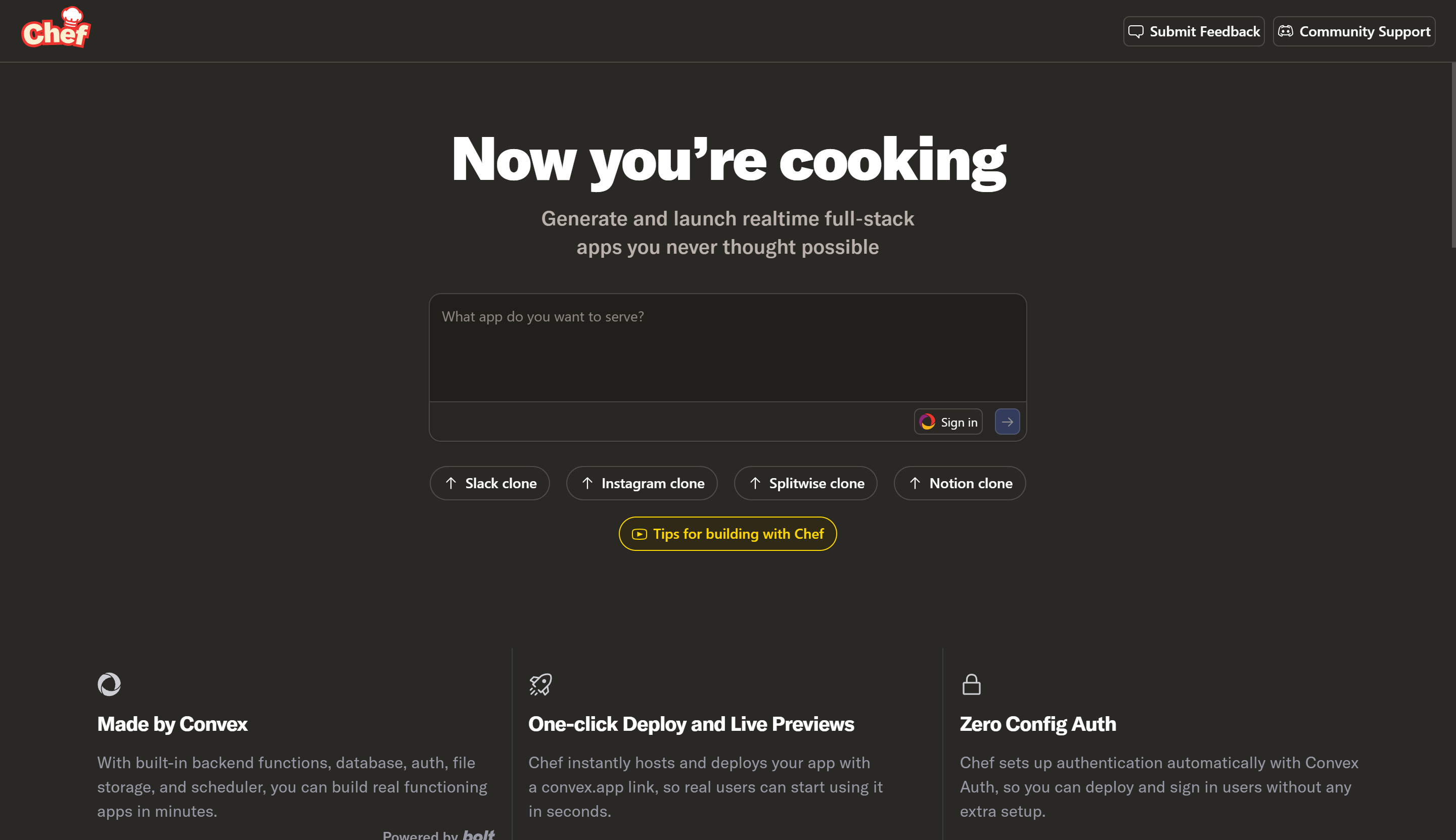 Preview of Chef by Convex