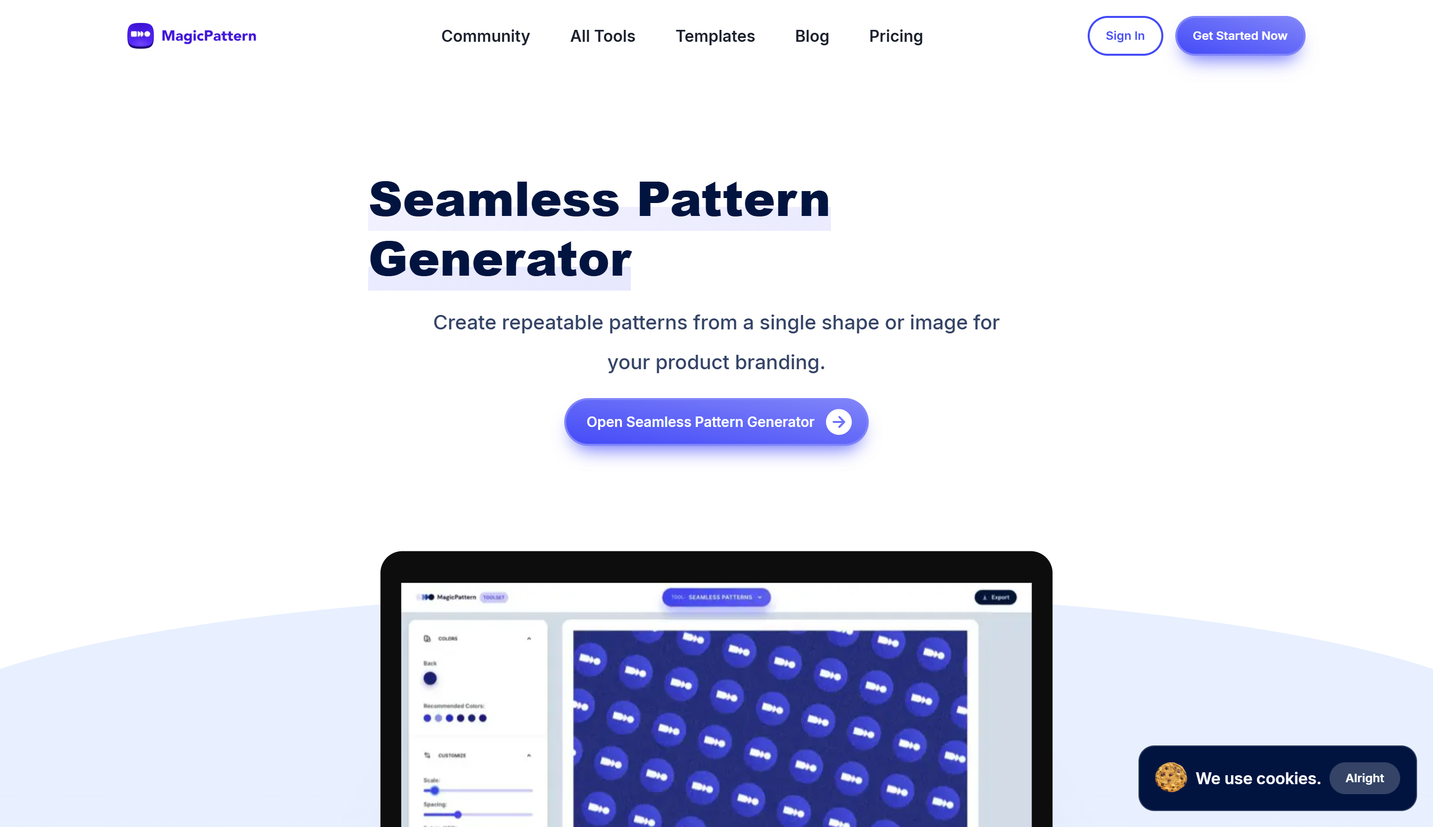 Preview of Seamless Pattern Generator