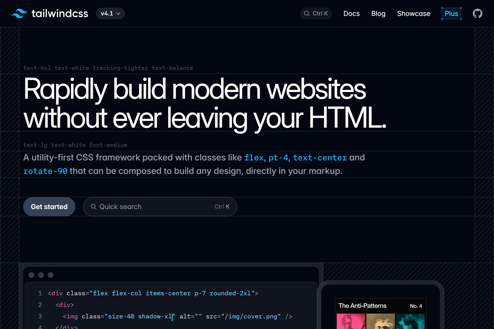 Preview of Tailwind CSS