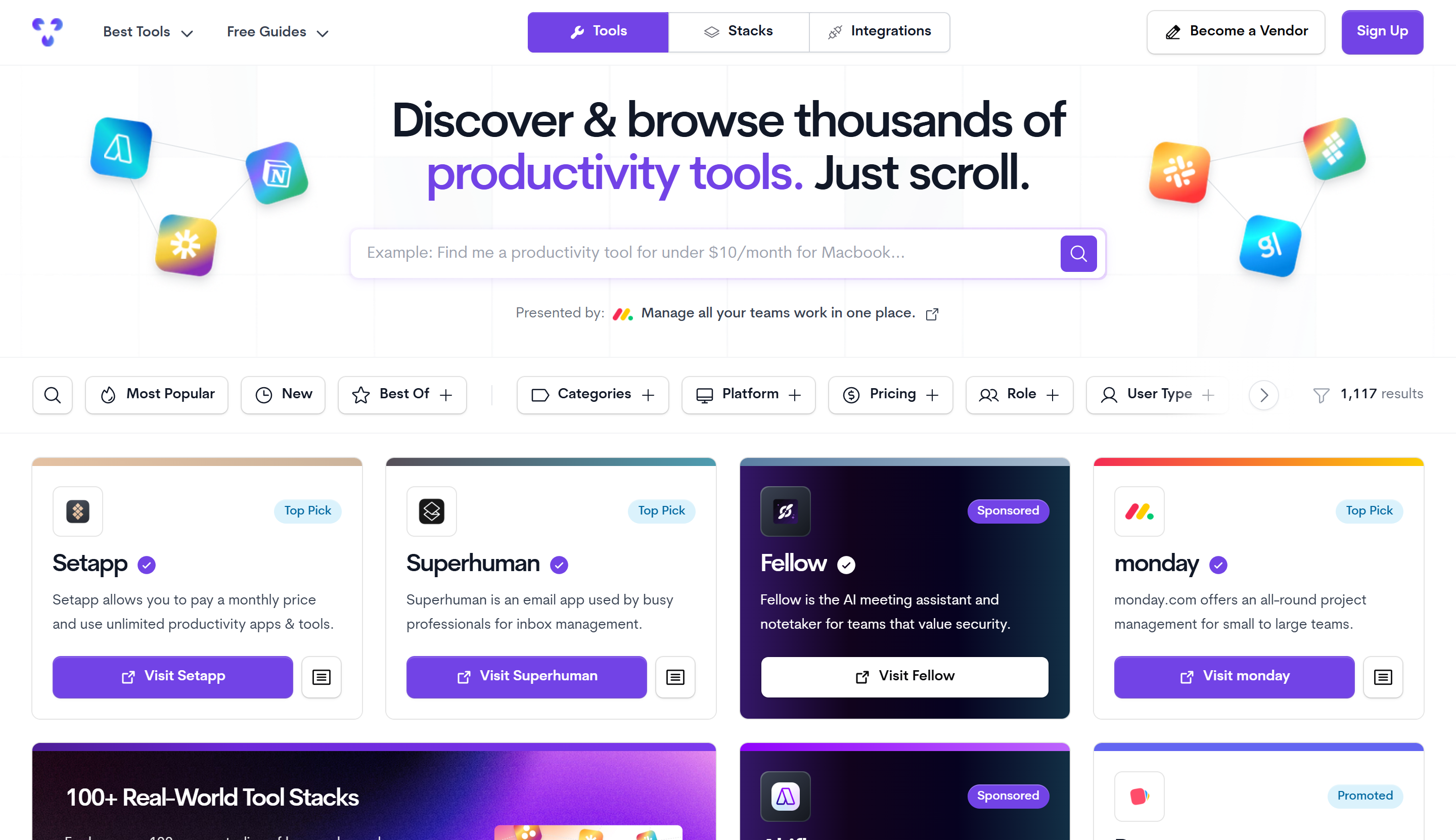 Preview of toolfinder